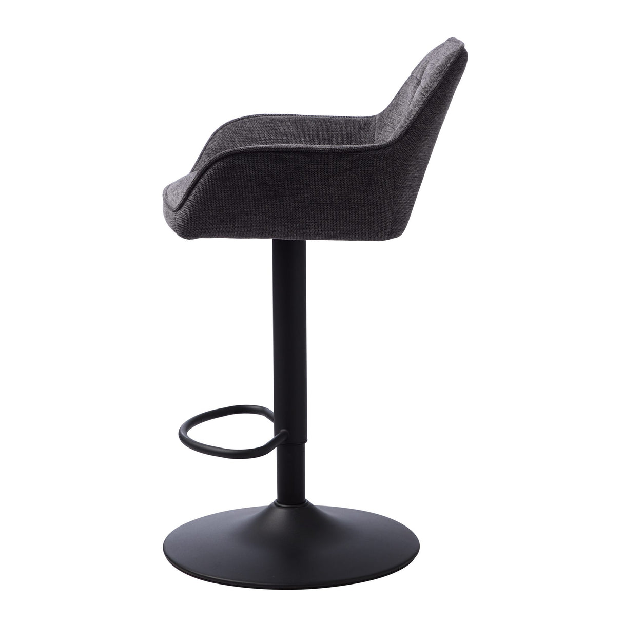 Cubo Barstol Fyrkant Mörkgrå