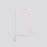 Colour Rack S-form 144 × 60 × 150 cm Klädställning Eggshell