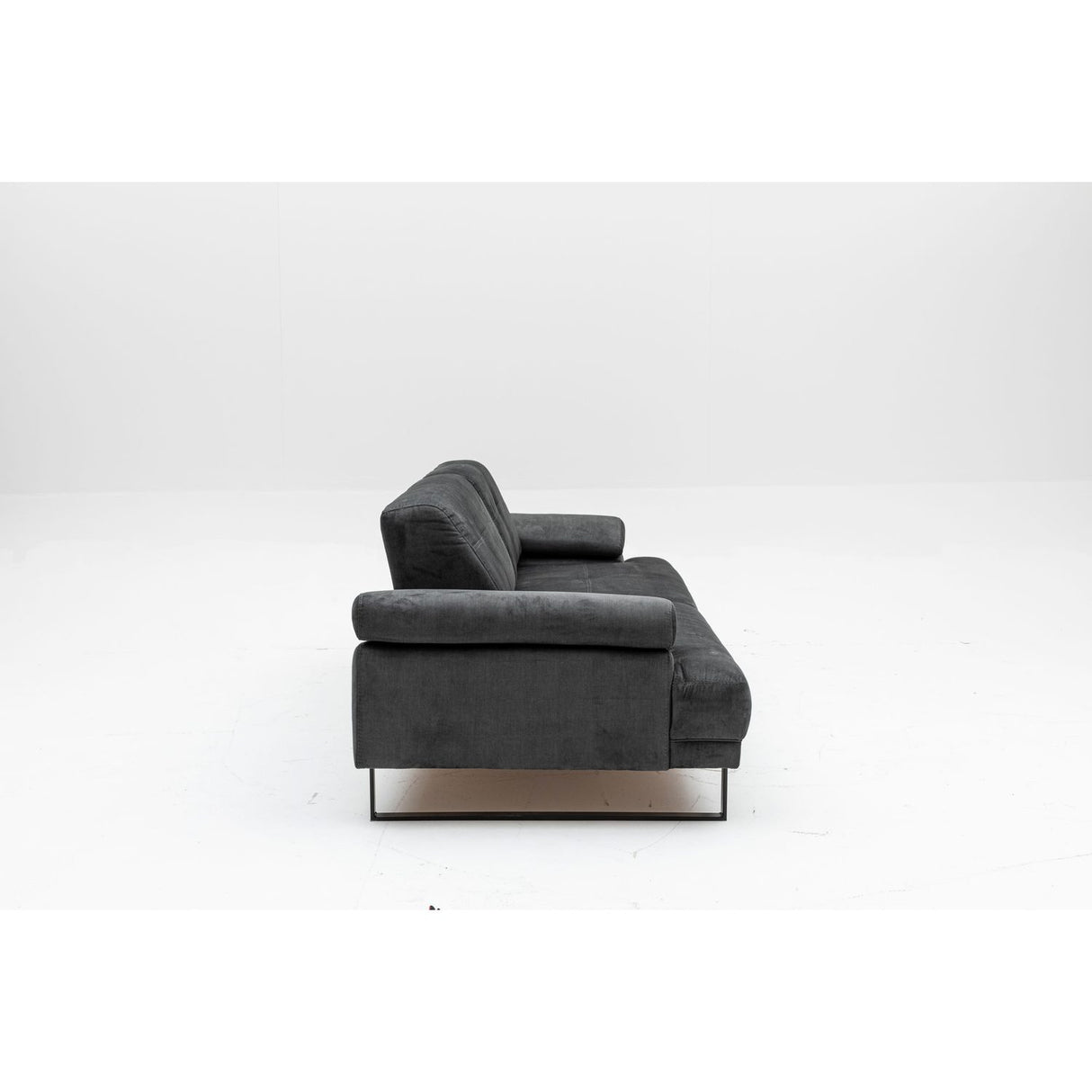 Quito (239 x 99 x 83 cm) 3-sits bäddsoffa Antracit