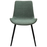 Hype Stol Pebble Green Bouclé, Black