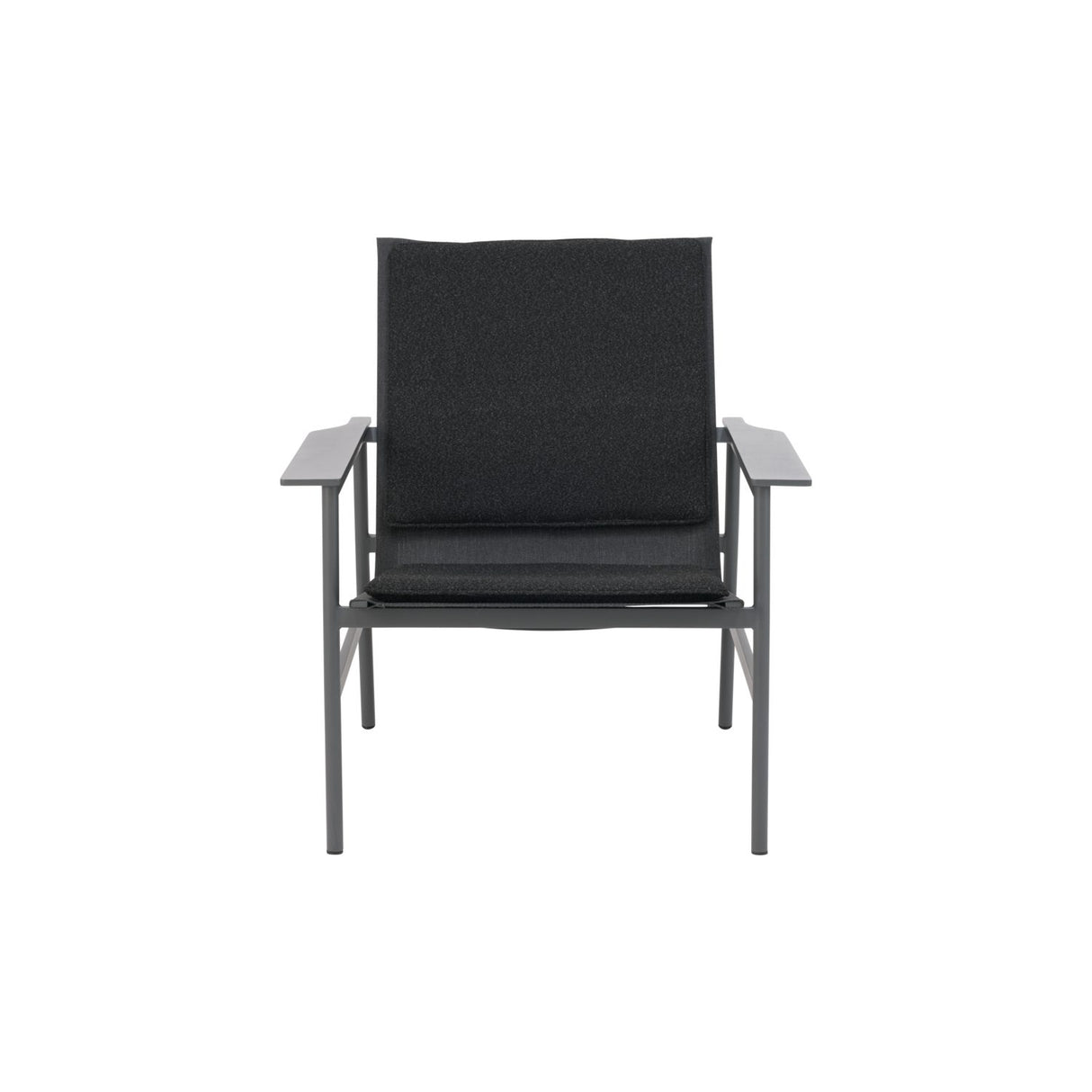 Soro Loungefåtölj Antracit/Teddy Black