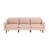 Kingston Extra (220 x 84 x 87 cm) 3-sitssoffa Lax valnöt