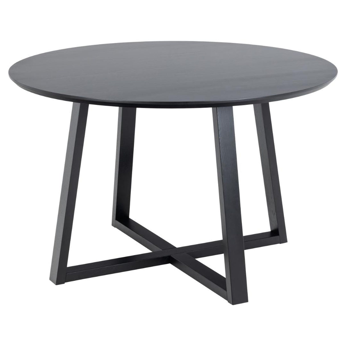 Orleans Matbord 75x120x120 cm Svart