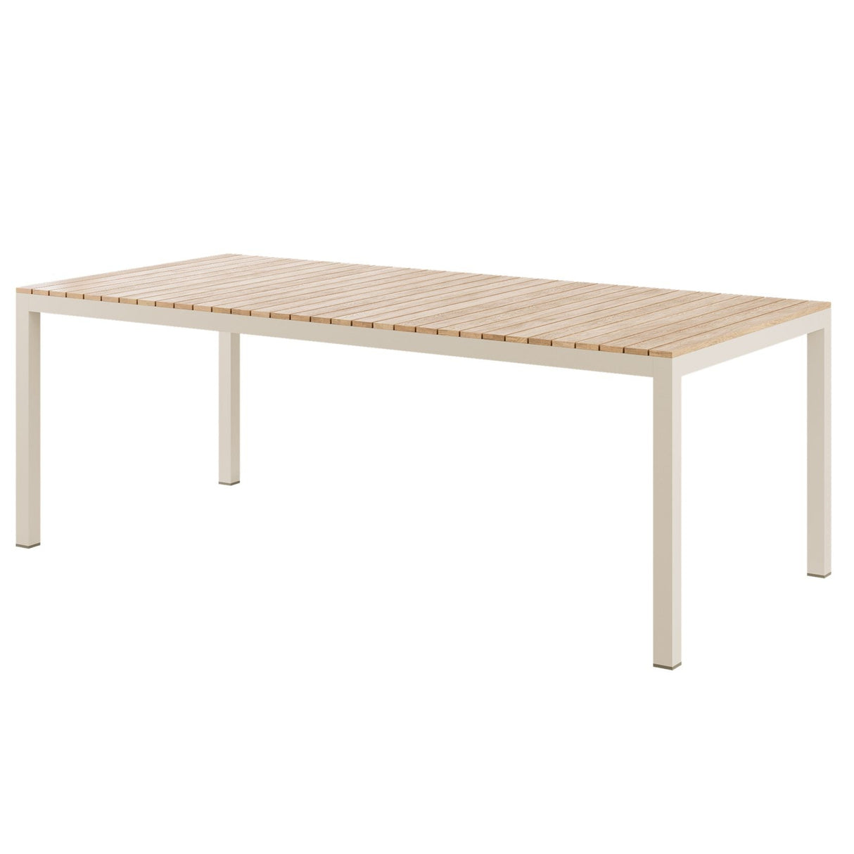 Mood Extreme bord 208x100 cm Sandy Grey/Teak