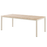 Mood Extreme bord 208x100 cm Sandy Grey/Teak