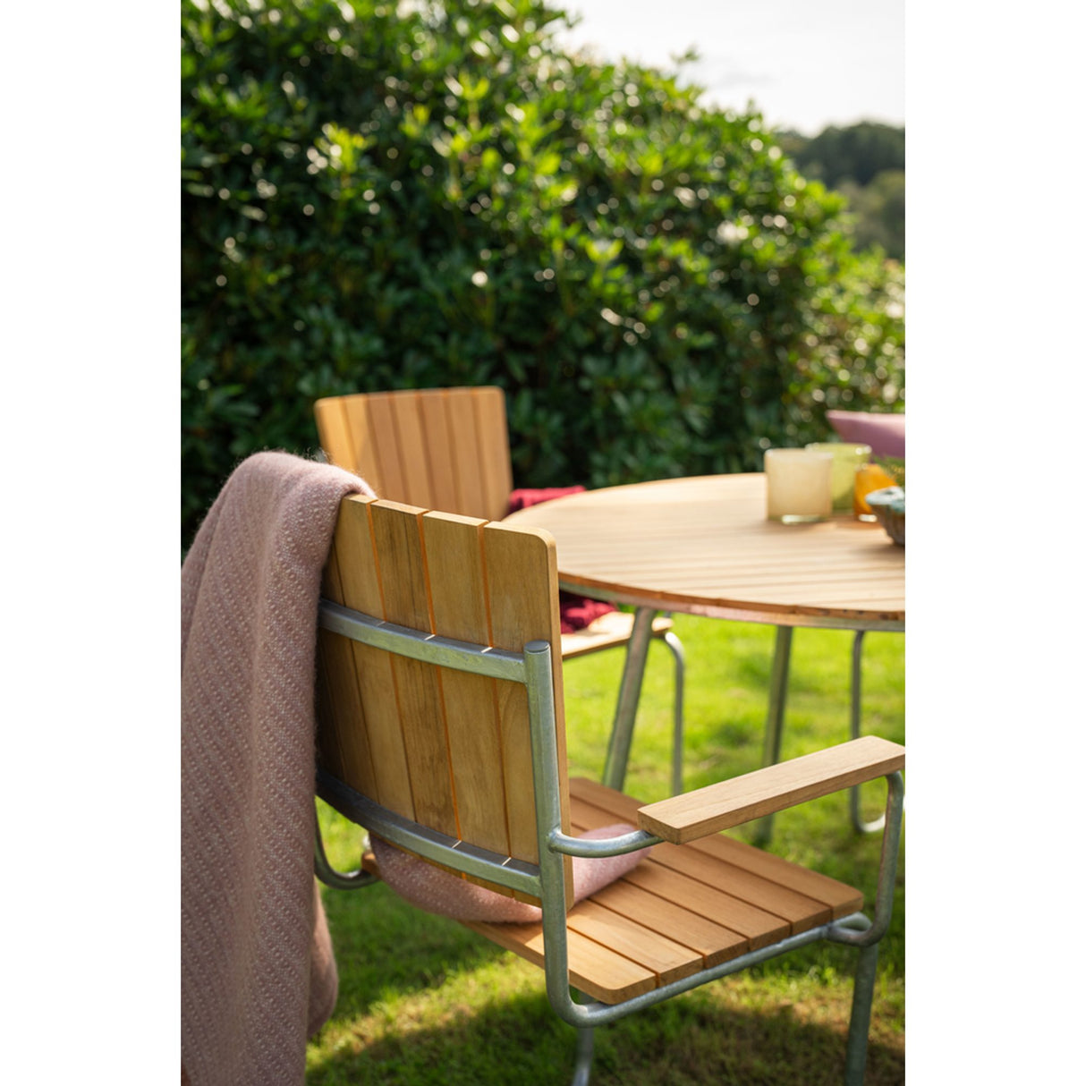 Sandhamn Utefåtölj Teak 4-pack