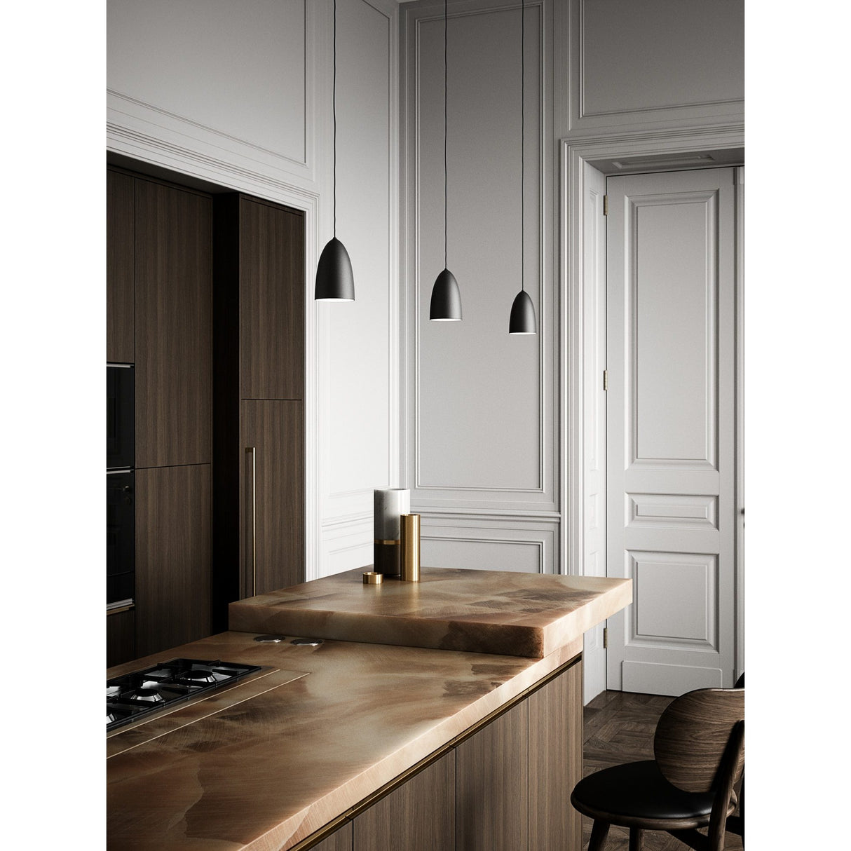 Nexus Taklampa 10 cm, Svart