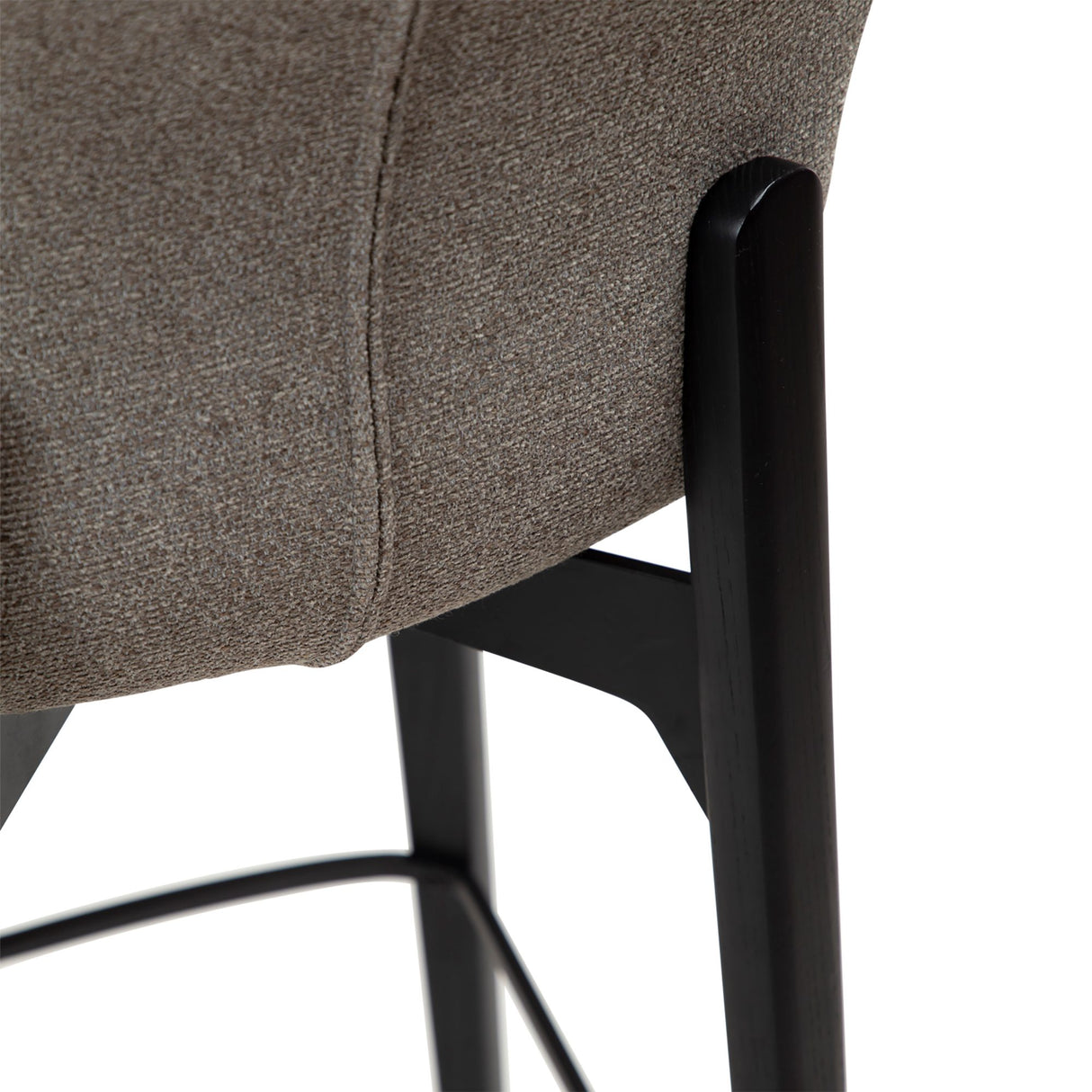 Paragon Barstol Pebble Earth Bouclé, Black 75 cm