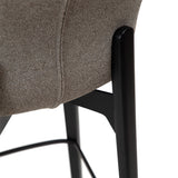 Paragon Barstol Pebble Earth Bouclé, Black 75 cm