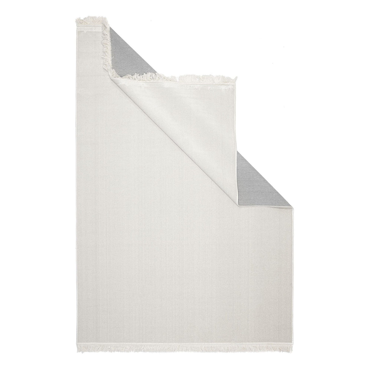 Mona Konstsilkesmatta 67x210 cm Vit