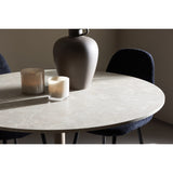 Lycke, Polar Rund matgrupp Svart, Beige, ⌀110