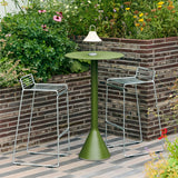 Hee 65 cm Barpall Black – pulverlackerat stål