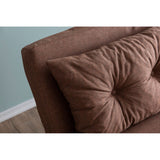 Apia 2-sits (25 x 134 x 121 cm) 2-sits bäddsoffa Ljusbrun
