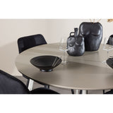 Plaza, Night Rund matgrupp Svart, Beige, ⌀120