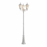 Firenze 3-arm E27 2.2m Lyktstolpe Vit