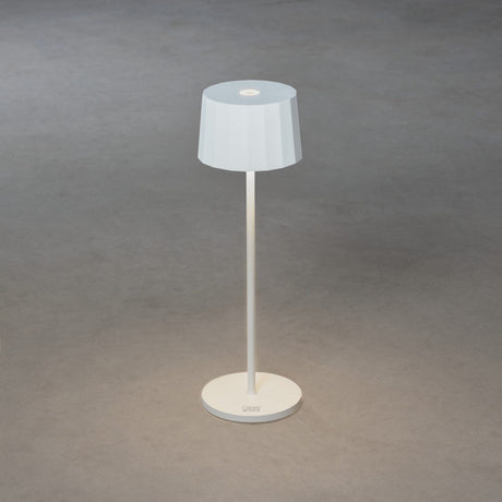 Positano USB Dimbar Bordslampa Ute Vit