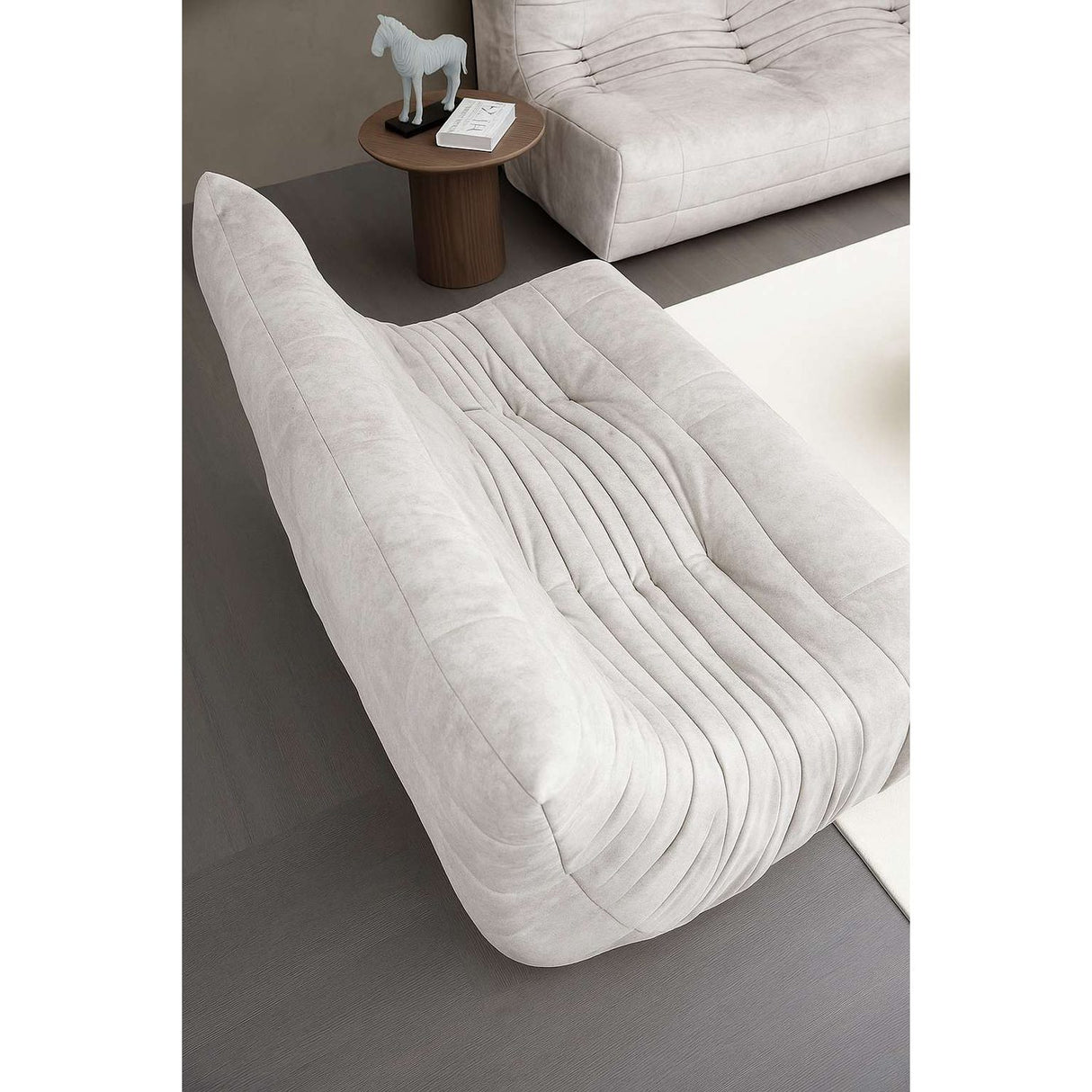 Liza 2-sits soffa Vit