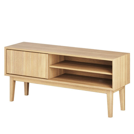 Broholm Solid TV-bänk 124x55 cm Oljad Ek