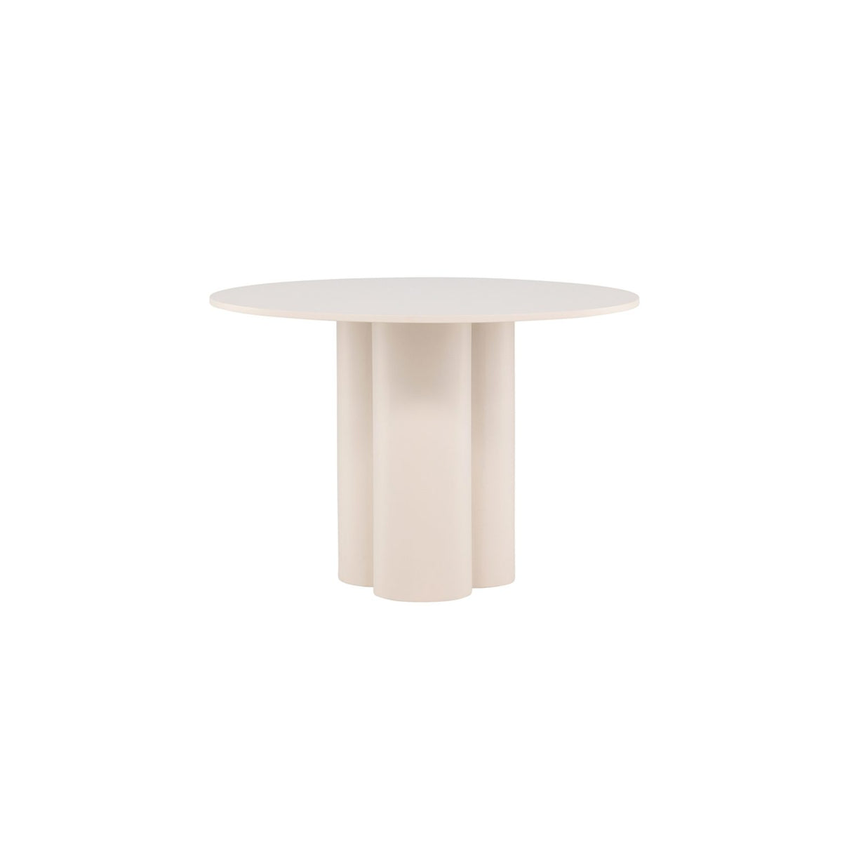 Olivia Runt matbord Beige