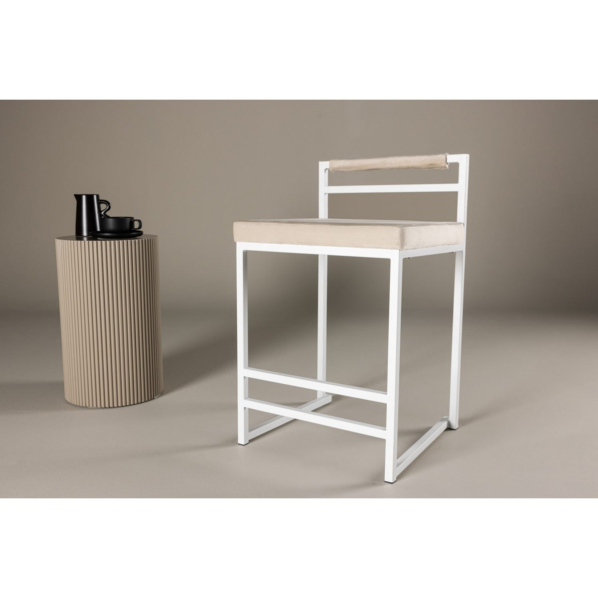 Opelika Barstol Beige