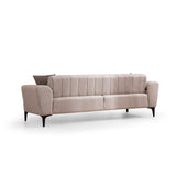 Jakarta (230 x 95 x 77 cm) 3-sits bäddsoffa Beige