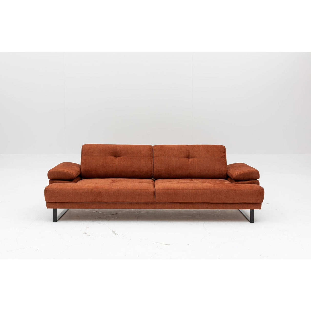 Quito (239 x 99 x 83 cm) 3-sits bäddsoffa Orange