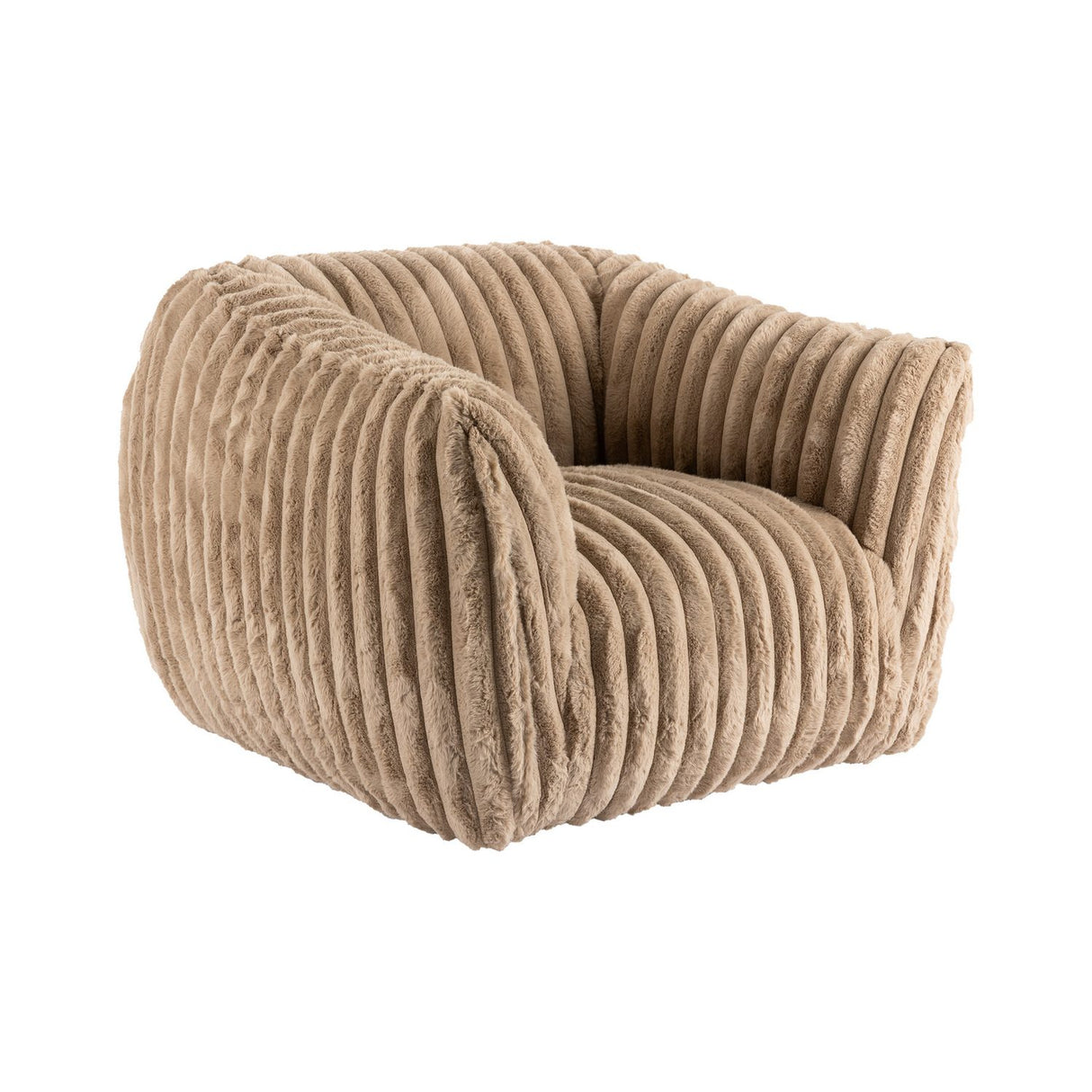 Maja Tyg Beige Fåtölj