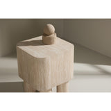 Klirou Sidobord Beige, 40 x 40
