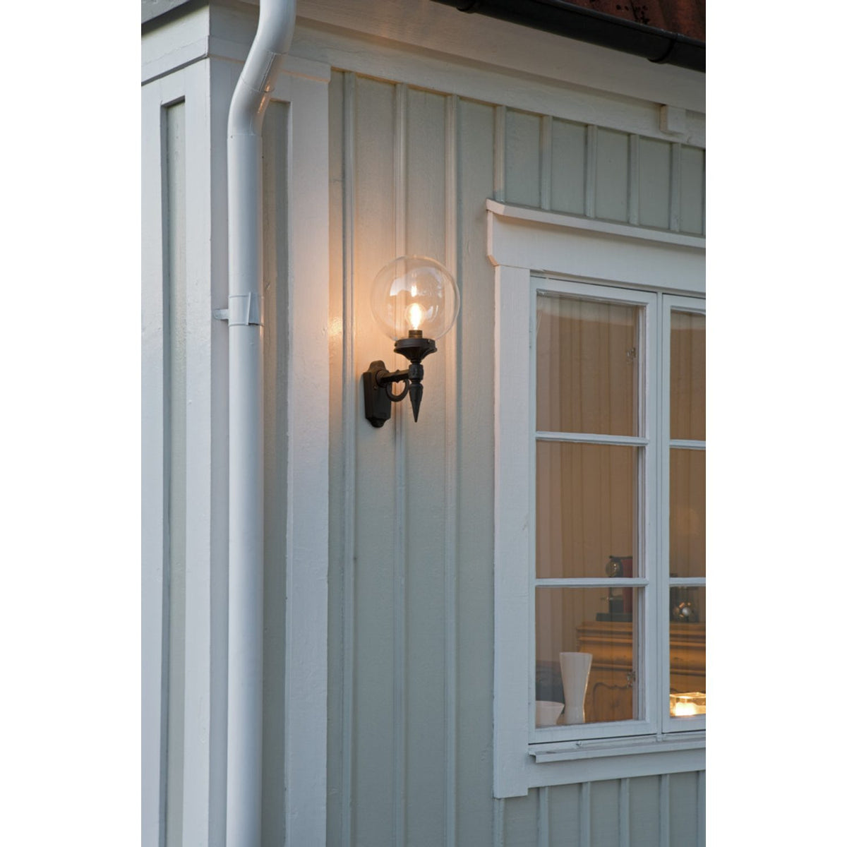 Orion E27 Vägglampa Ute Svart