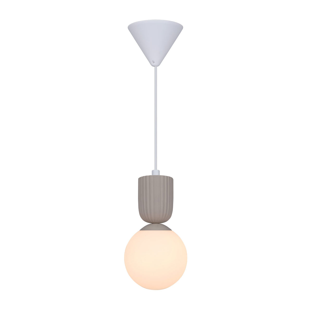 Sadie Taklampa Beige