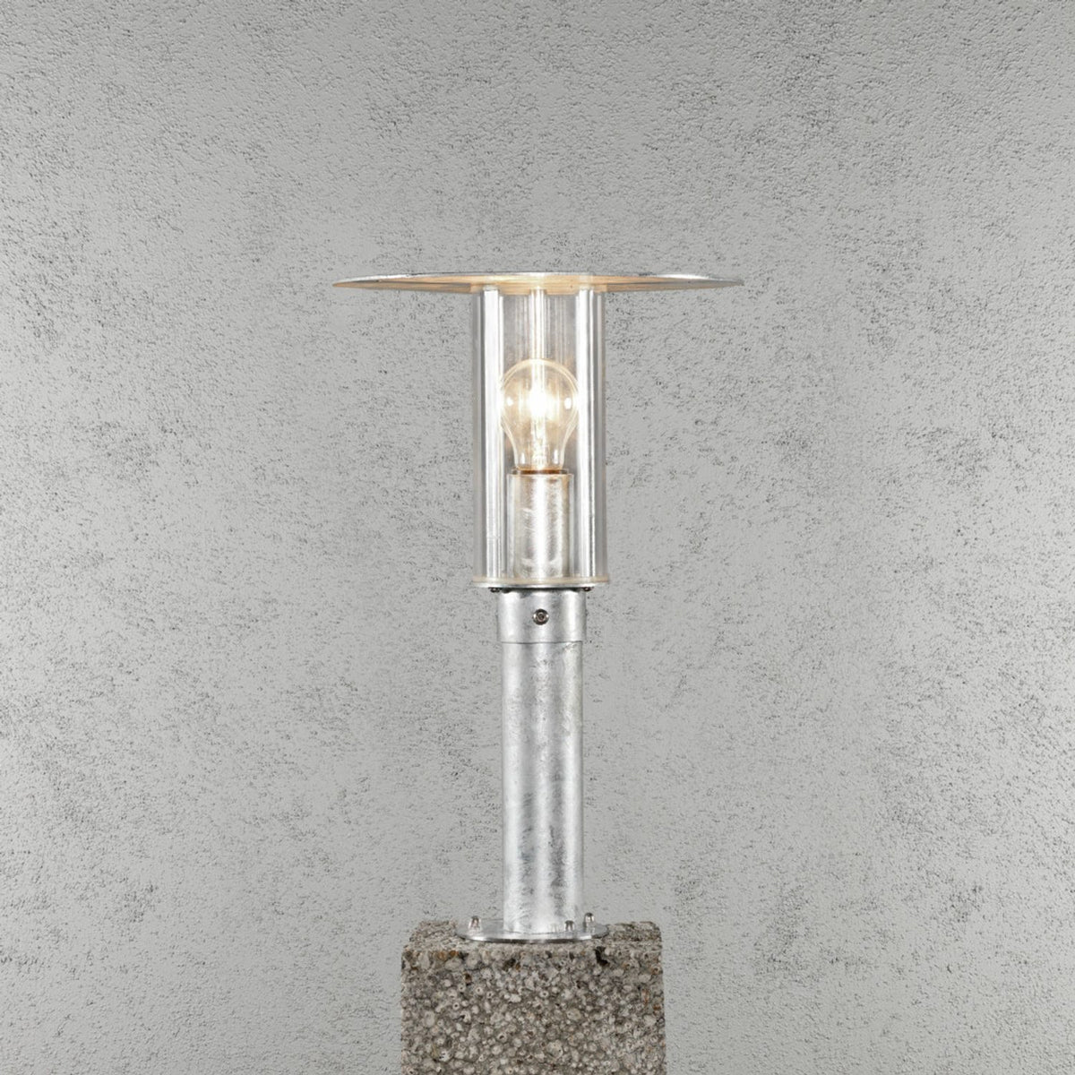 Mode 44cm Galvaniserad Grindlykta E27