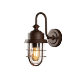 Cerignola E27 Vägglampa Ute Rost