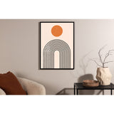 Tempel Poster Beige, 21 x 30 cm