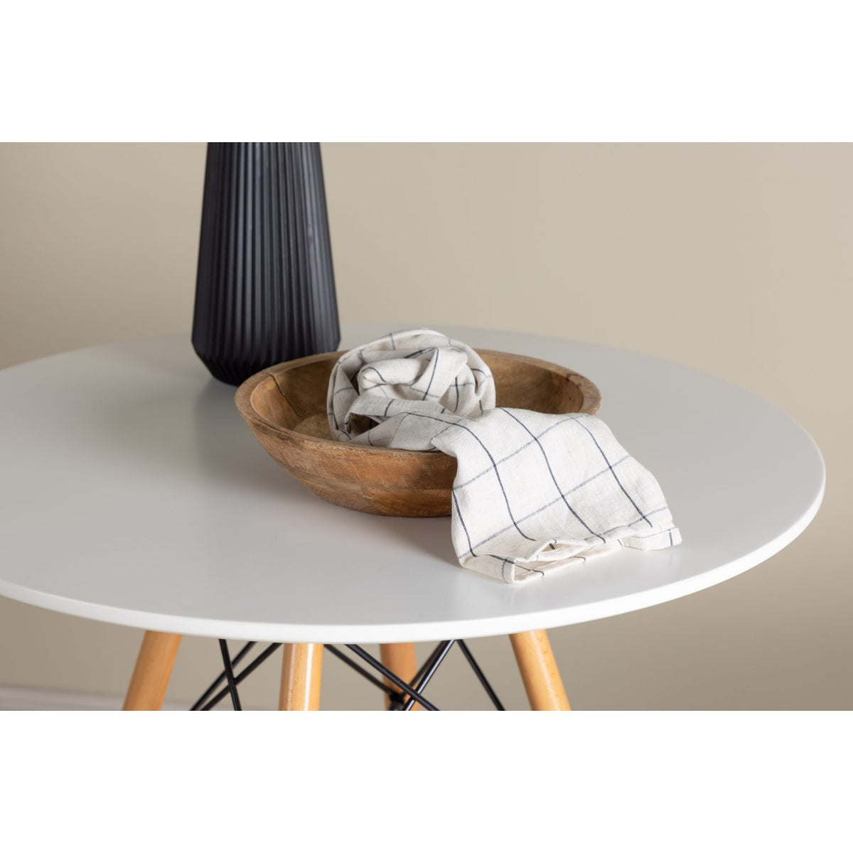 Danburi Runt matbord Vit, 60
