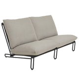 Blixt 2-sits soffa Svart/Beige