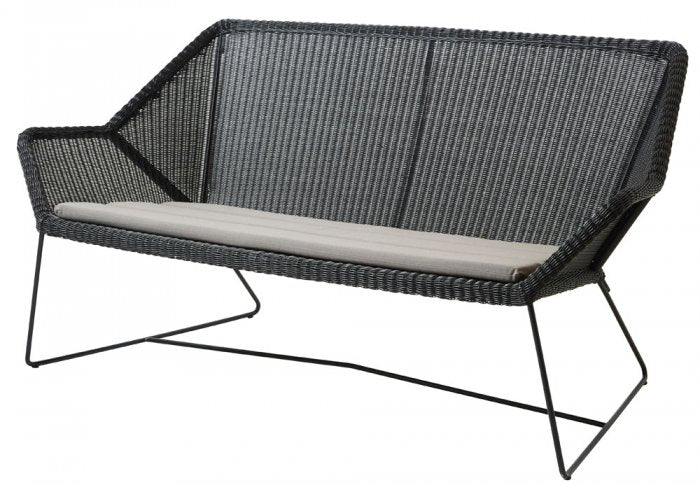 Breeze 2-Sits Soffa Svart