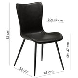 Medusa Stol Cashmere Art.Leather