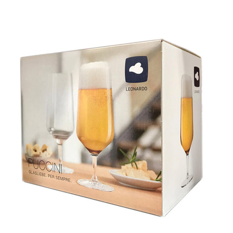 Puccini 6-pack 410ml Ölglas / Allglas