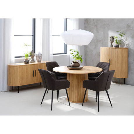 Accento Ø120 cm Matbord Naturlig