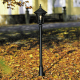 Virgo E27 24cm Trädgårdslykta Svart