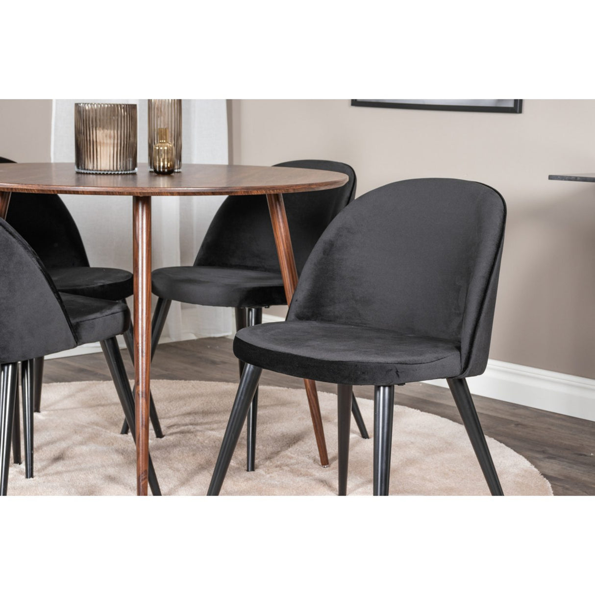 Plaza, Velvet Rund matgrupp