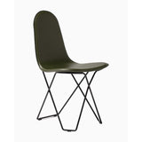 Cactus Leather Stol Grass Green, Svart