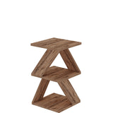 Graz (29,6 x 54,2 x 29,6 cm) Atlantisk furu Sidobord