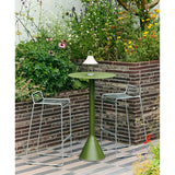 Hee 65 cm Barpall Asphalt grey – pulverlackerat stål