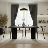 Melinda Matbord Wood Black