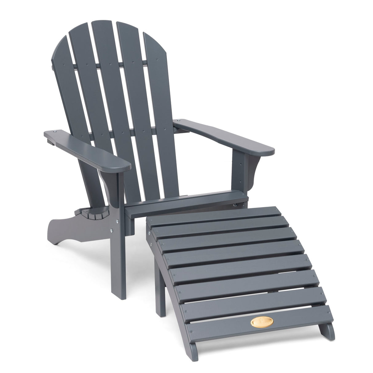 Tennessee Däckstol Stålgrå