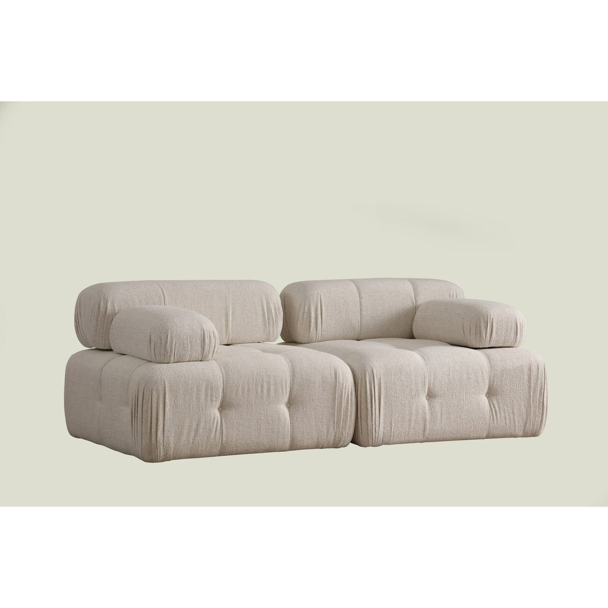 Doblo 2-sits (200 x 100 x 80 cm) 2-sitssoffa Creme