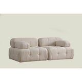 Doblo 2-sits (200 x 100 x 80 cm) 2-sitssoffa Creme