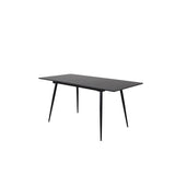 Silar Rektangulärt matbord Black, 120 x 80
