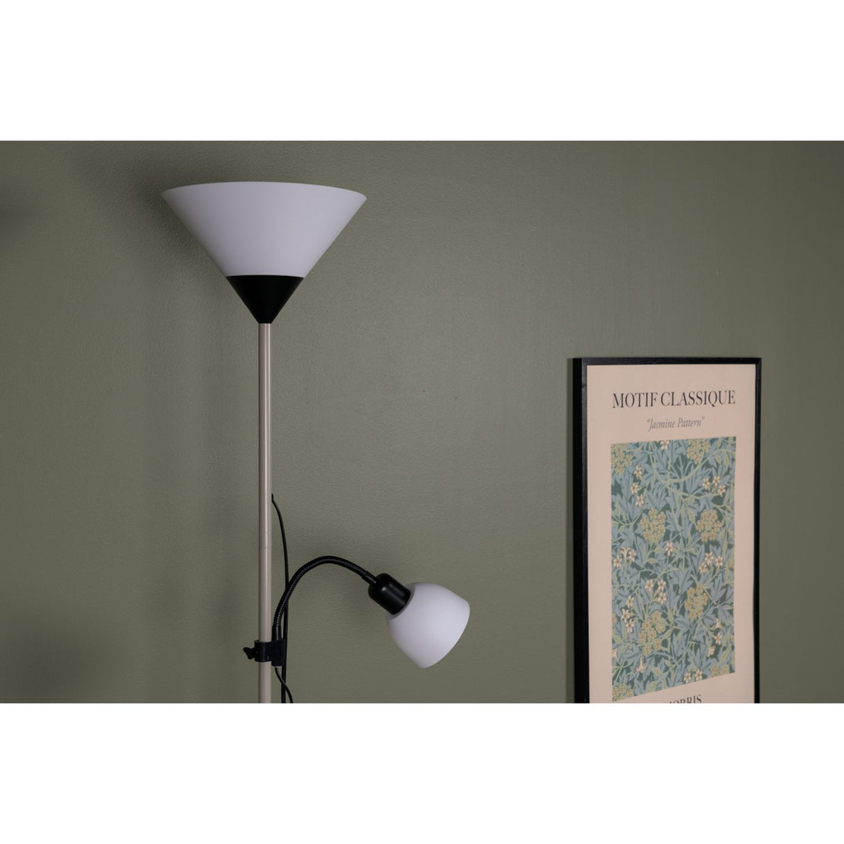 Bagasi Golvlampa Beige